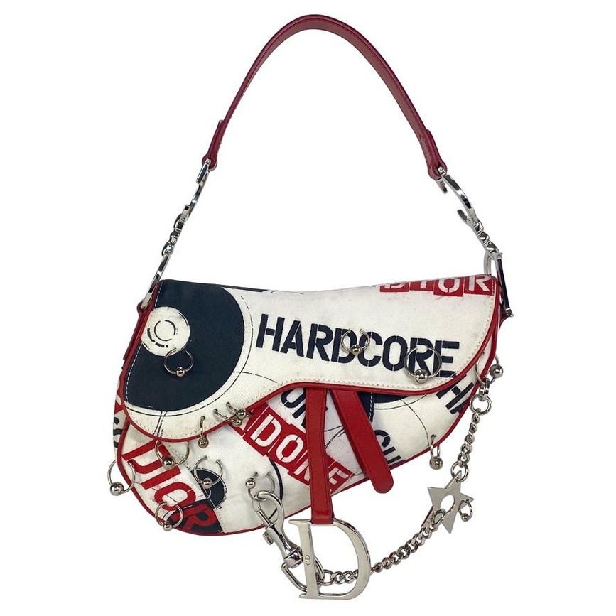 S/S 2004 Christian Dior by John Galliano Hardcore Limited Edition Saddle Bag