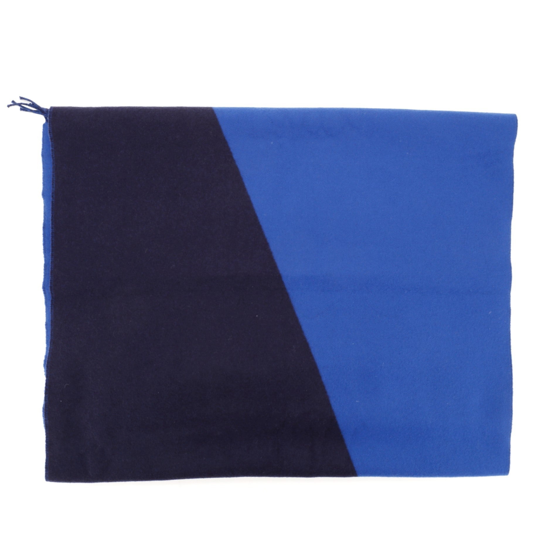 Hermes Paddock Stole Scarf Cashmere Blue at 1stDibs