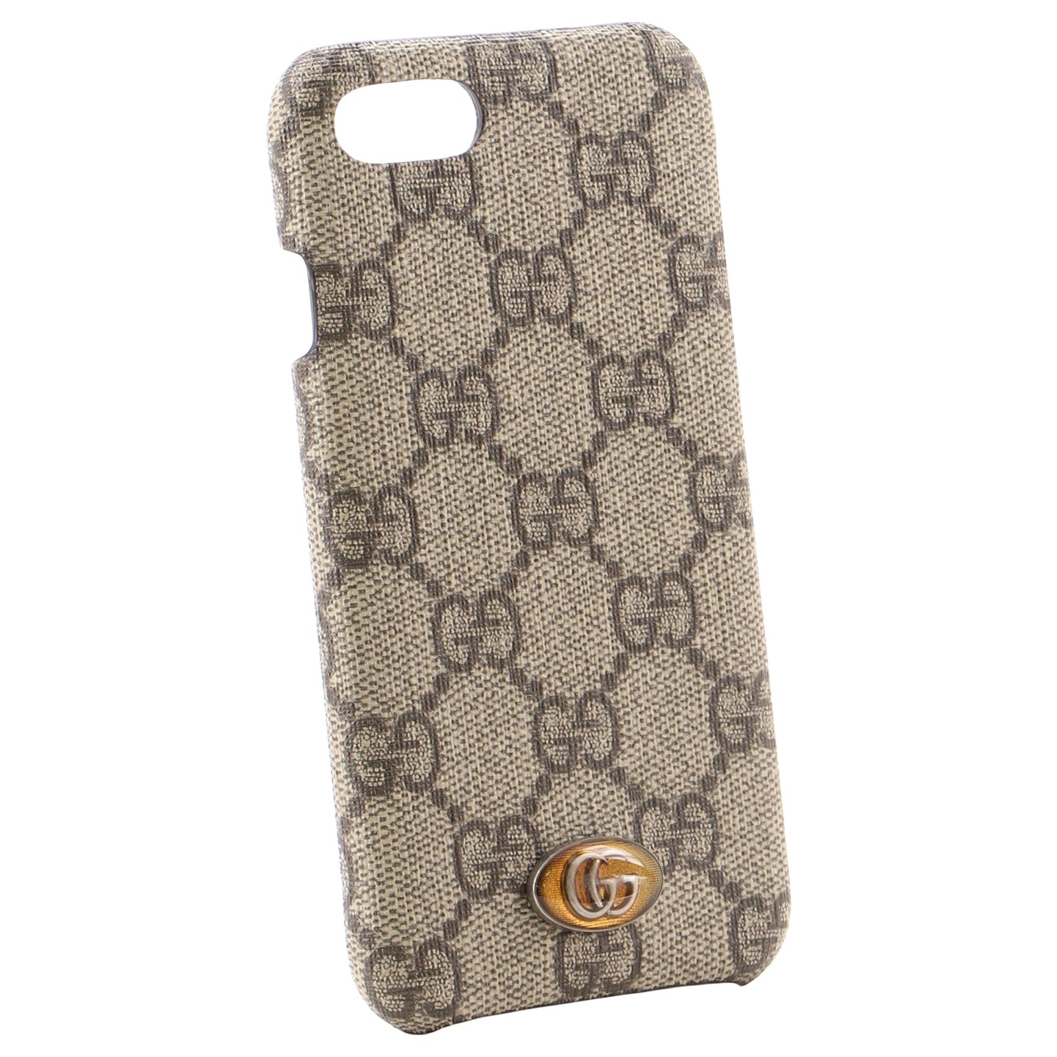 Gucci Phone Case GG Coated Canvas iPhone X/XS Brown at 1stDibs