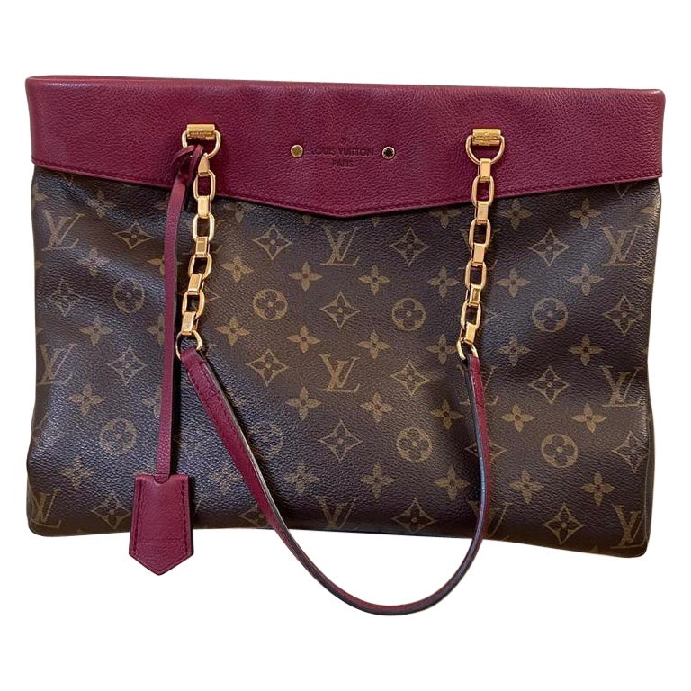 Louis Vuitton Monogram Pallas shopper bag For Sale at 1stDibs