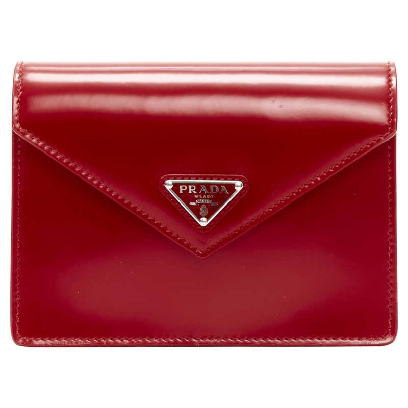 new PRADA 2021 2 pack playing cards red triangle logo envelop case ...