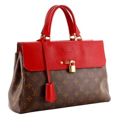Louis Vuitton Venus Cherry Handbag Monogram Canvas and Leather Satchel Like New
