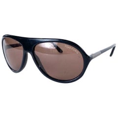 Schwarze Rodrigo 4n65 Sonnenbrille von Tom Ford