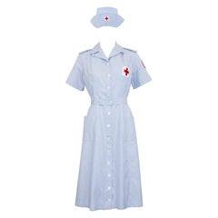 Vintage 1950's American Red Cross Volunteer Uniform Mint Condition