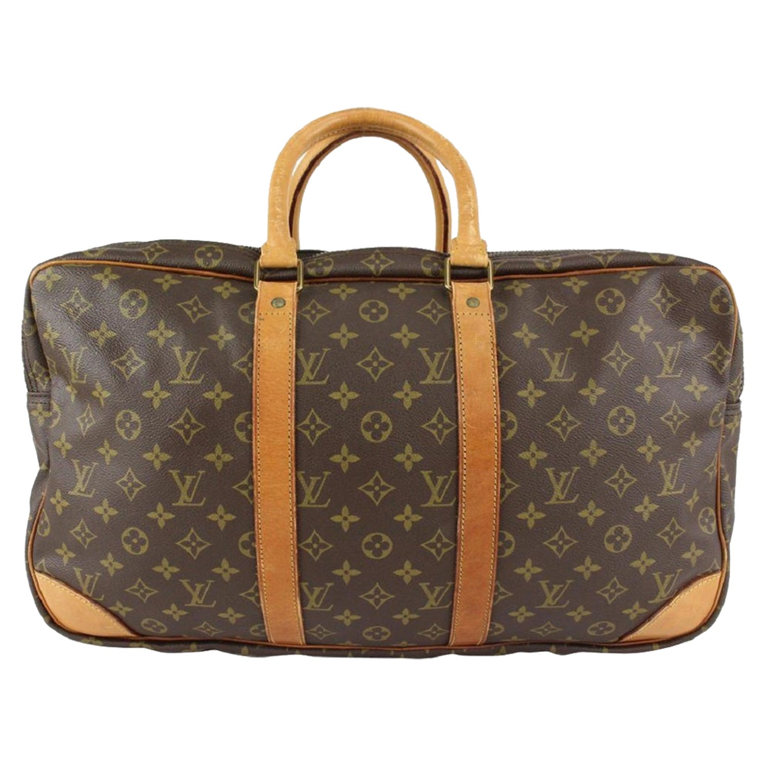 Louis Vuitton, Bags, Louis Vuitton Monogram Sac Chien 4 Pet Carrier Dog  Bag 38lv223s