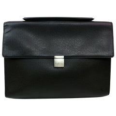 Louis Vuitton Black Porte Taiga Angara Document Attache Briefcase 871866 Cosmeti