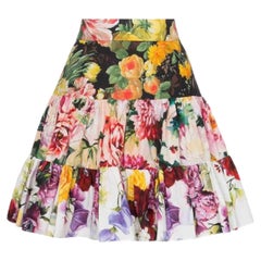 Dolce & Gabbana Multicolour Floral
cotton skirt