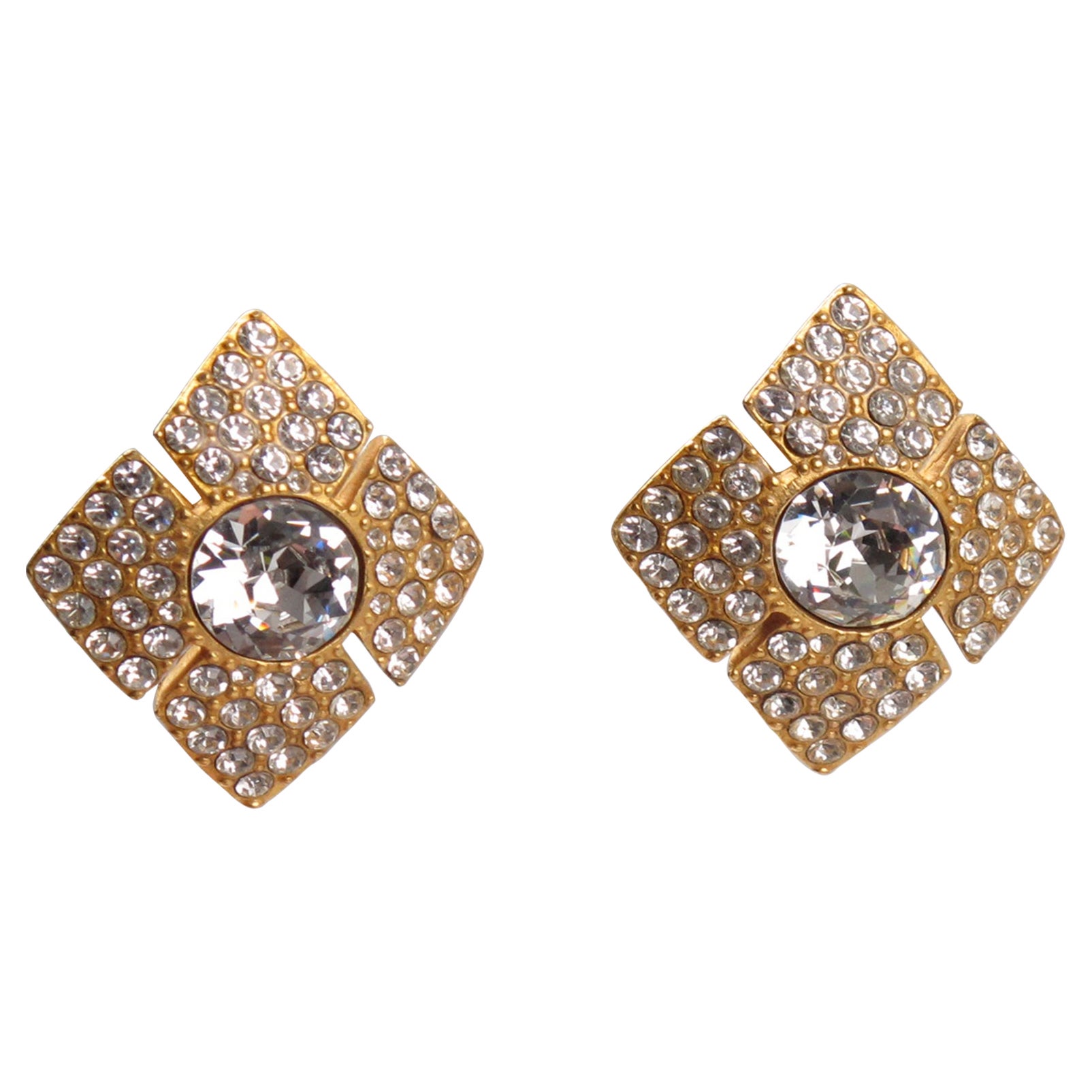 Christian Dior Shell Earrings, Costume Jewelry For Sale at 1stDibs