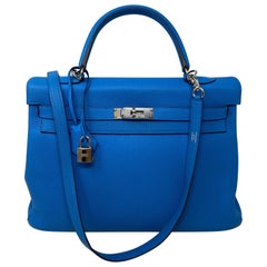 Hermes Kelly 35 Zanzibar Bag