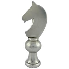 Ravinet d'Enfert for Hermes Vintage Equestrian Bottle Opener Paper Weight 5