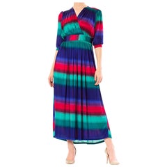 Vintage 1970S Poly Already Uplaoaded Dress