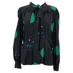 Yves Saint Laurent Vintage pois shirt 