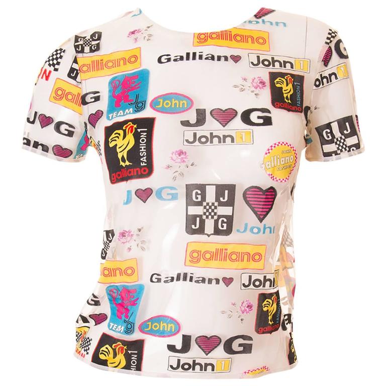 10ss “John Galliano” sheer shirt archive 10ss “John Galliano” sheer shirt archive 10ss John Galliano sheer