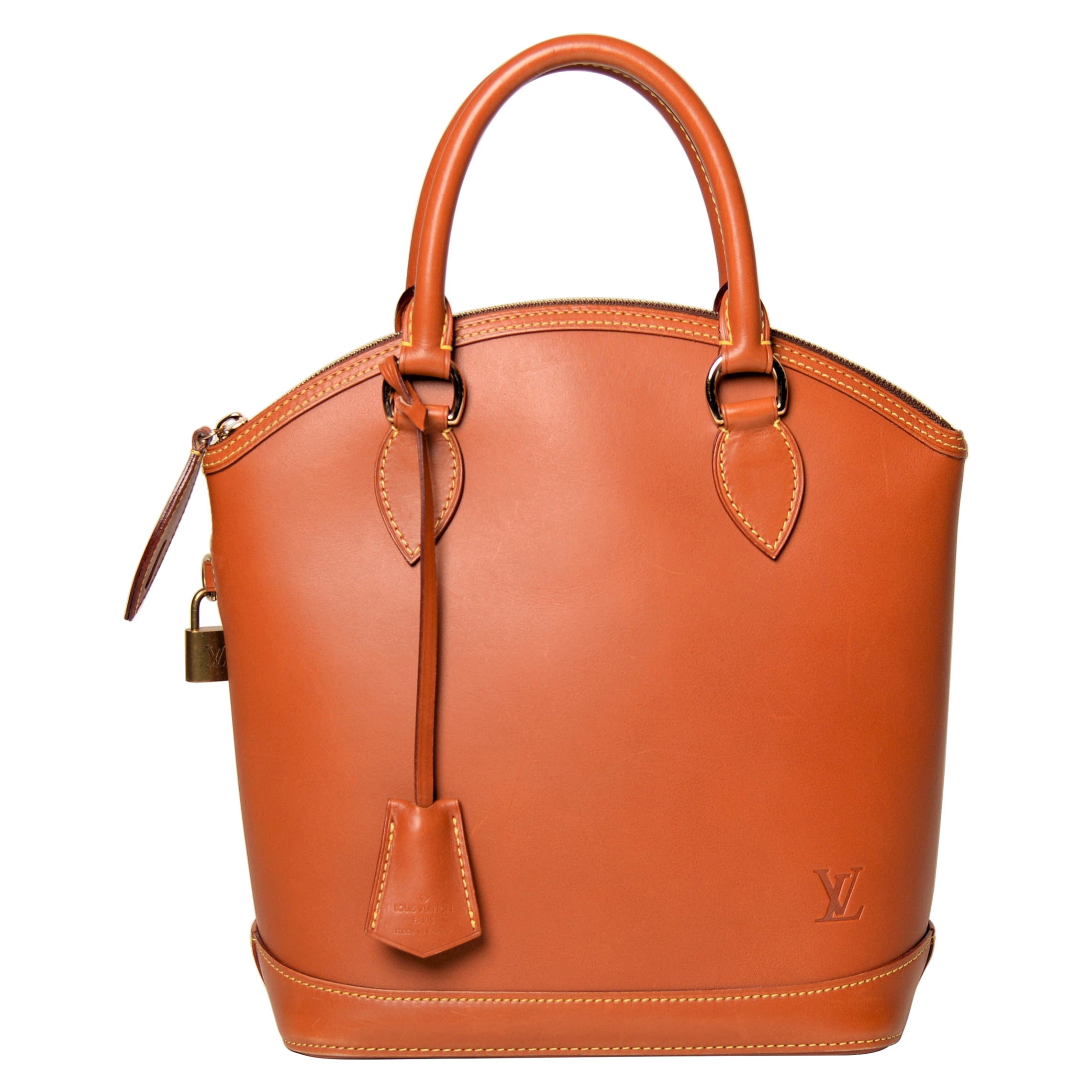 Louis Vuitton Lockit Bag Caramel Nomade Leather