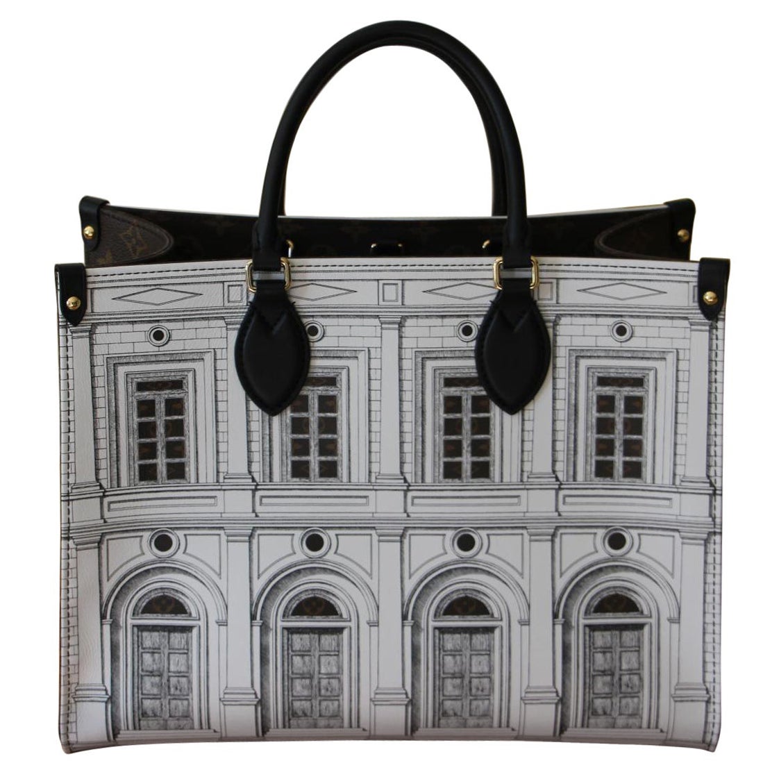 Brand New 2021  Limited Edition Louis Vuitton Onthego MM Fornasetti