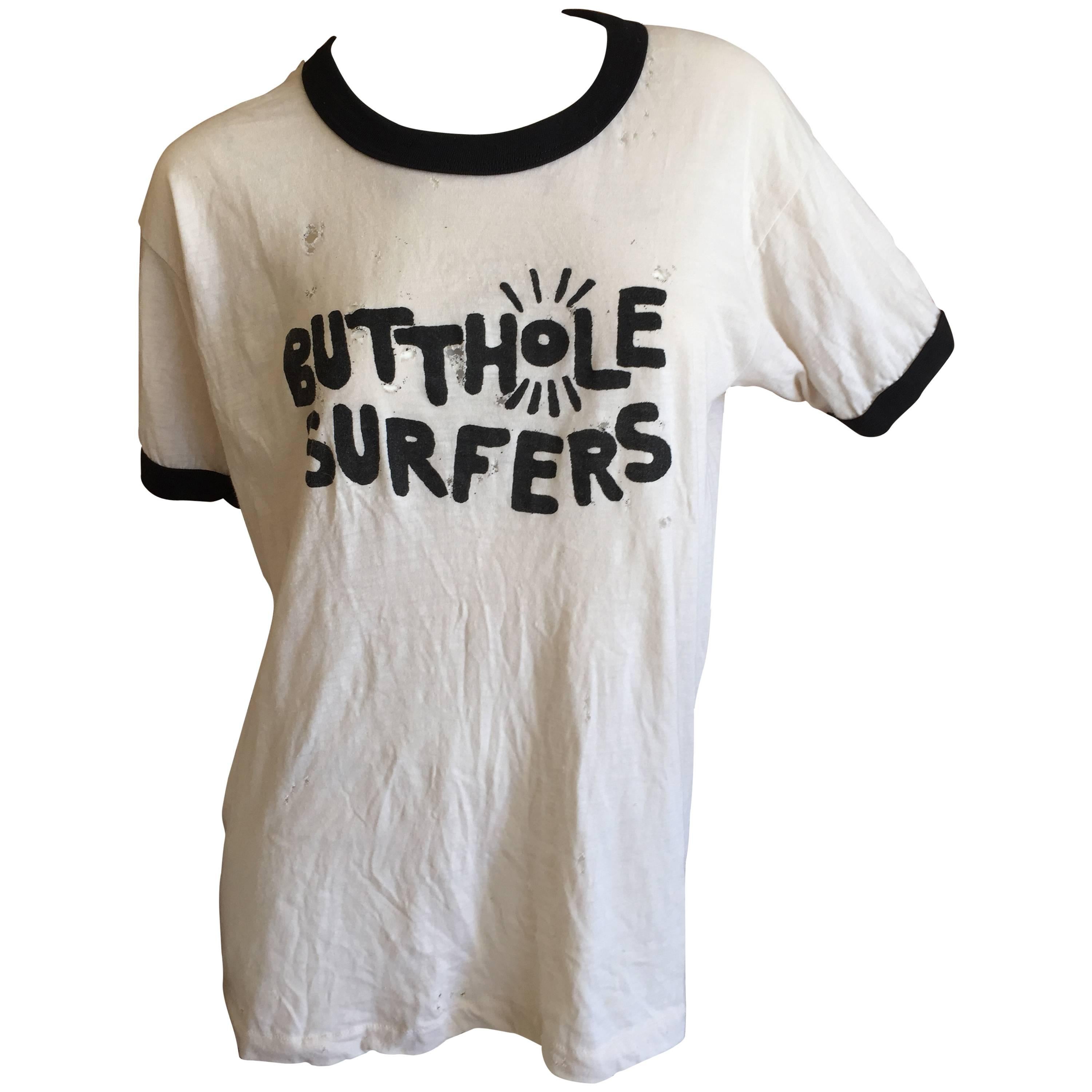 Vintage Punk Rock Band Tee Shirt