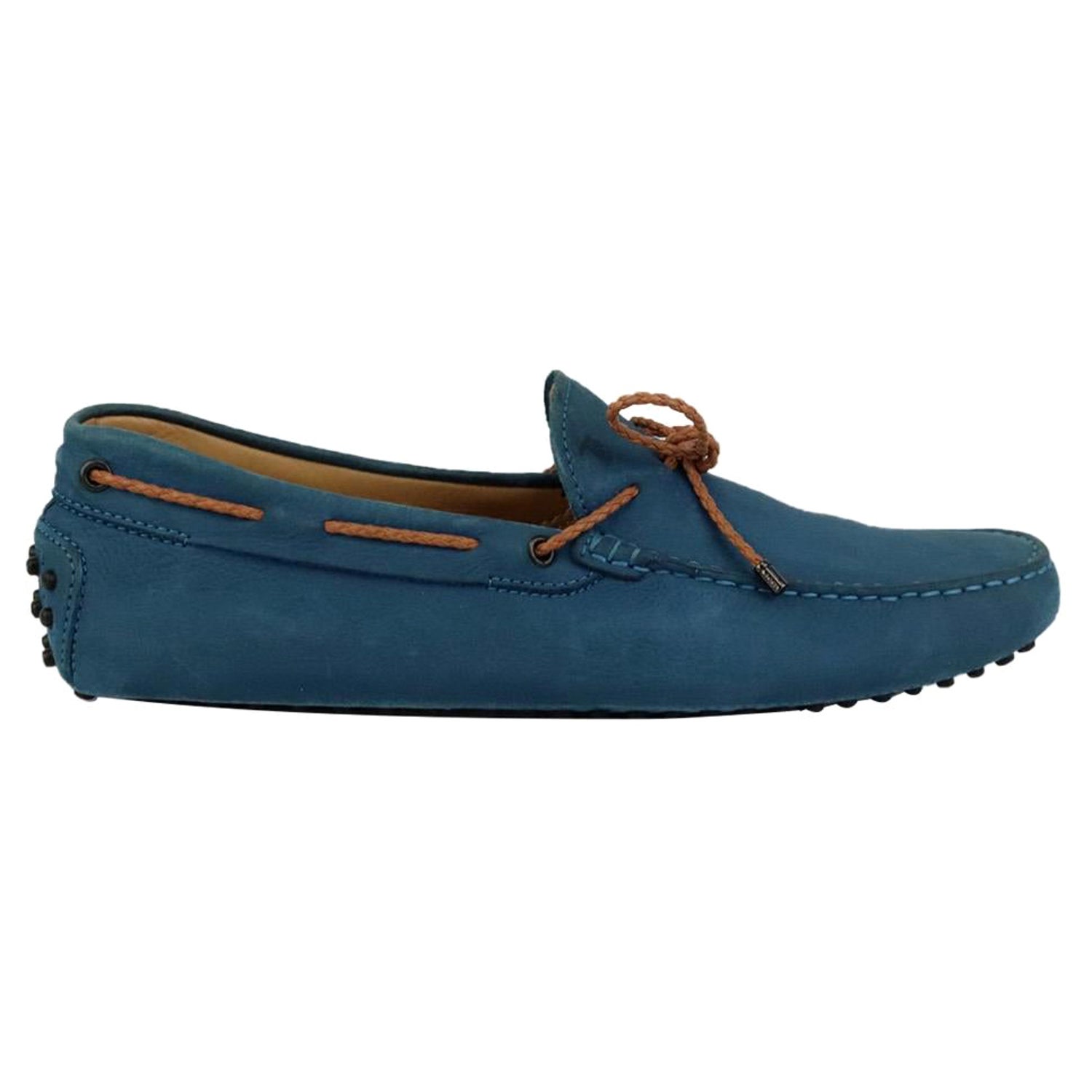 Tod's Men's Gommino Suede Driving Loafers EU 42 UK 8 US 9 For Sale at  1stDibs