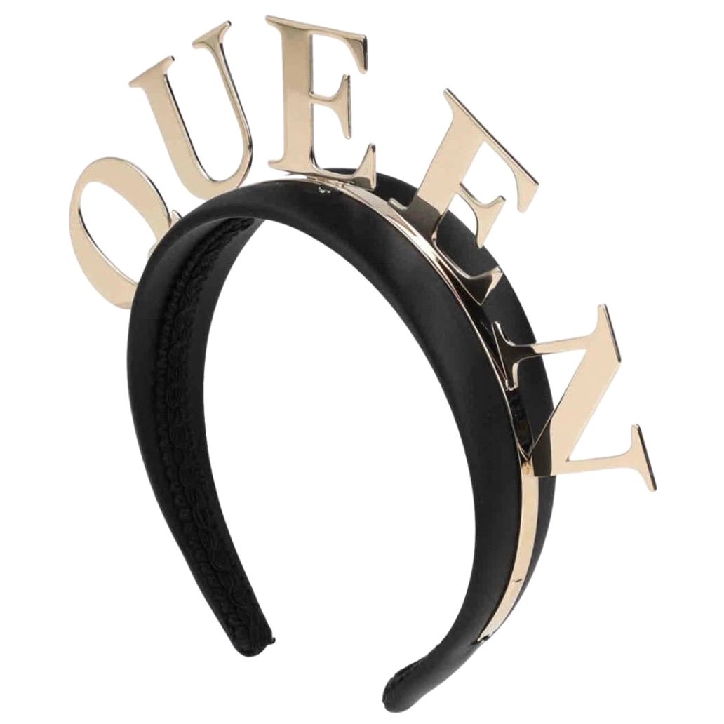 Dolce & Gabbana black #Queen
headband hair accessory tiara