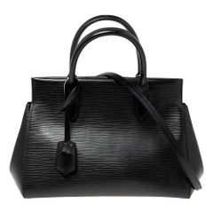 Louis Vuitton Black Epi Leather Marly Bag