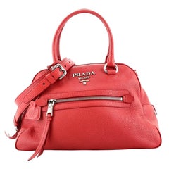 Prada Convertible Bowlingtasche Vitello Daino Medium