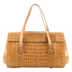 Nancy Gonzalez Shoulder Bag Crocodile East West