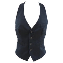 Dsquared blue navy vest