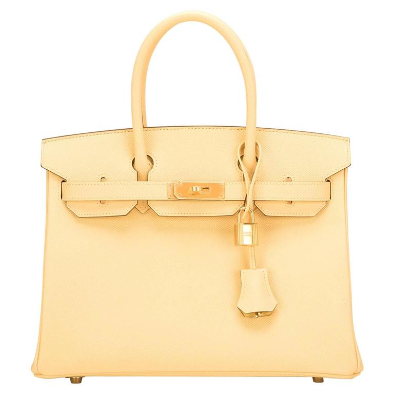 birkin jaune poussin