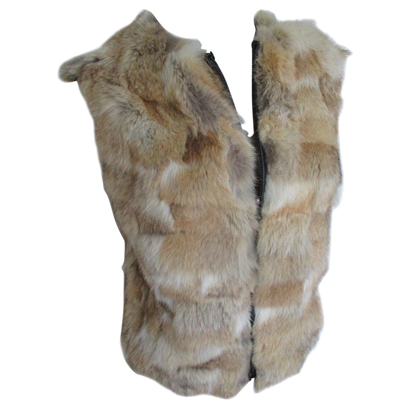 Louis Feraud Paris Gilet Fox Fur For Sale