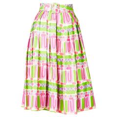 Emilio Pucci Belted Skirt
