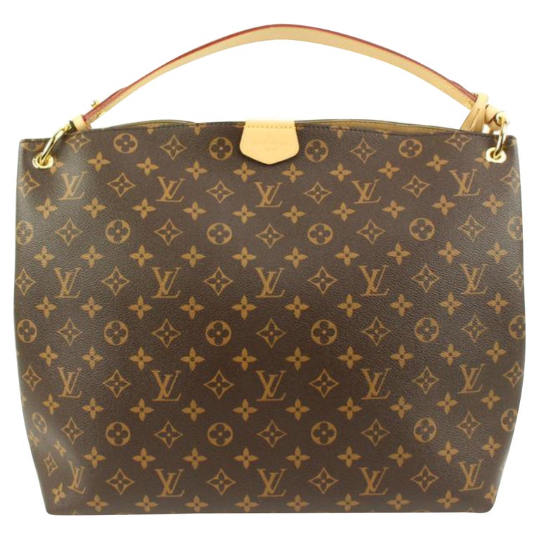 Louis Vuitton Limited Beige x Khaki Green Monogram Giant Neverfull MM Tote  s27lv at 1stDibs