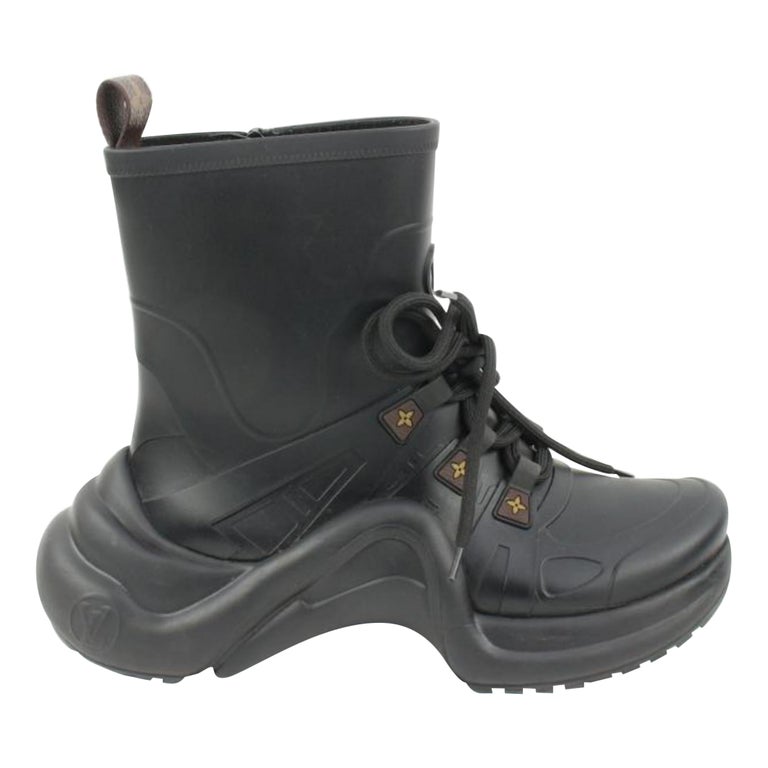 Louis Vuitton Womens Boots Boots, Black, 38