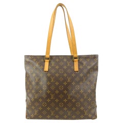 Louis Vuitton Monogram Cabas Piano Zip Tote Umhängetasche 84lv221s, nicht mehr erhältlich