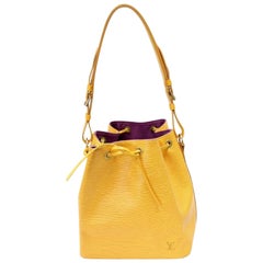 Louis Vuitton Lilac Epi Leather Nocturne PM Bag For Sale at 1stDibs