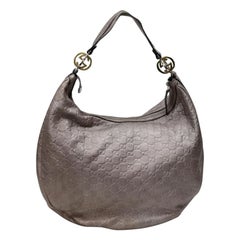 Gucci Twins Große Shima Leder Monogramm GG Umhängetasche GG-0928P-0007