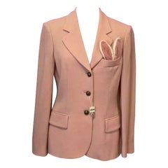 Moschino Cheap Chic Pink Bunny Blazer Jacket