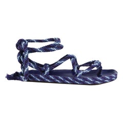 Isabel Marant Erol Rope Cotton Sandals EU 39 UK 6 US 9 