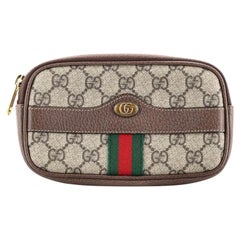 Gucci Ophidia Belt Bag GG Coated Canvas Mini