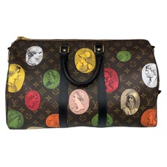 Louis Vuitton Multicolor Leather Fornasetti Keepall 