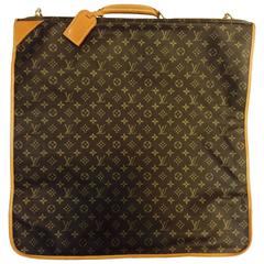 Retro Luxurious Louis Vuitton Monogram Canvas Garment Carrier Bag 