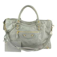 Balenciaga Grey Bag - 3 For Sale on 1stDibs | balenciaga clutch grey, balenciaga  gray bag