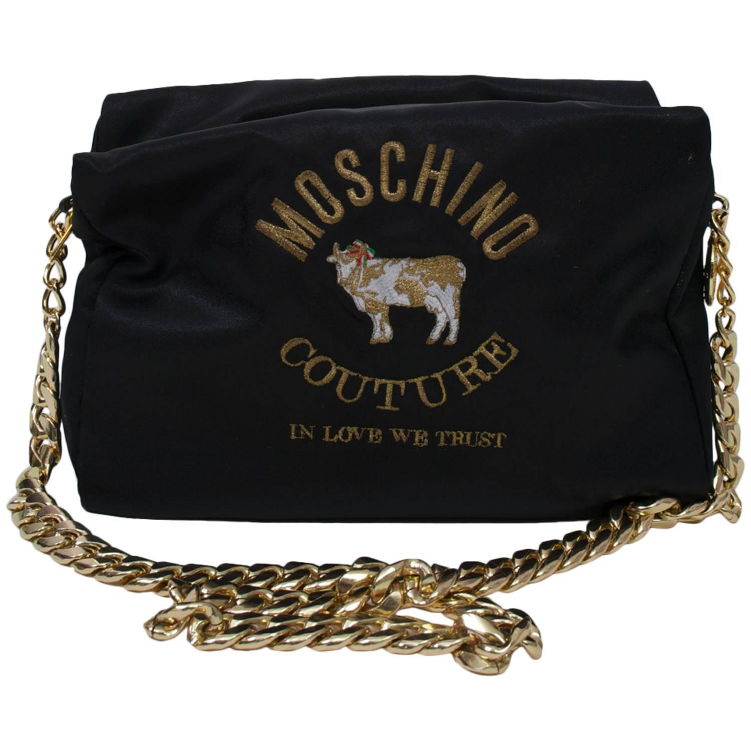 Moschino Shoulder Bag For Sale