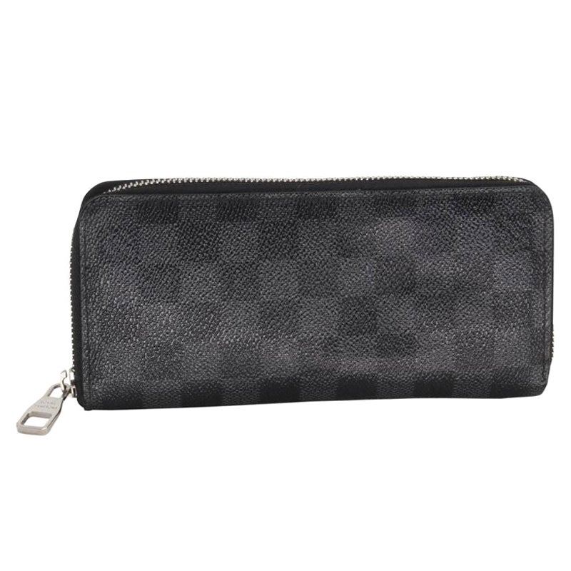 Louis Vuitton Damier Long Gm Graphite Double Snap Wallet LV-W0930P-0383 For  Sale at 1stDibs