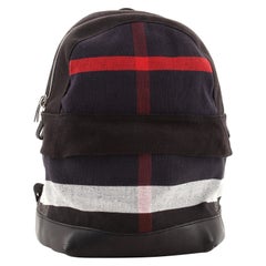 Burberry Tiller Rucksack Mega Check aus Segeltuch Klein
