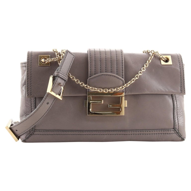 Fendi Strap You Leather and Chain Bag Strap at 1stDibs