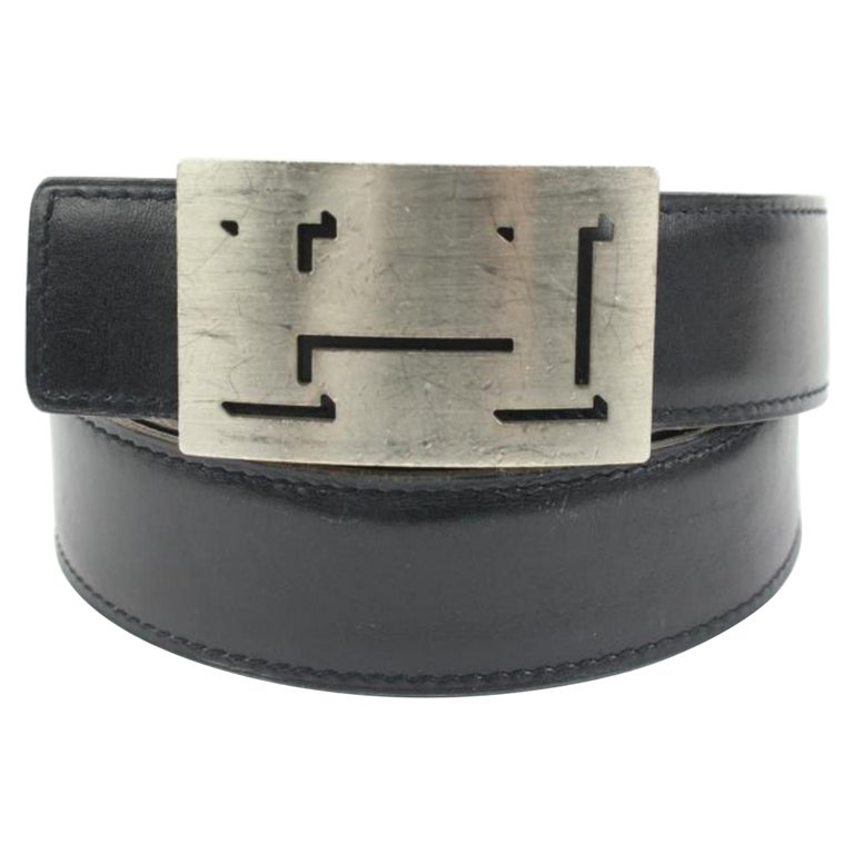 Onzin verkeer ironie Hermès Size 90 Lucky Outline Shadow Reversible H Logo Belt Kit 53h218s For  Sale at 1stDibs
