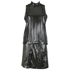 Paco Rabanne Silver Foil Grid Ensemble 12