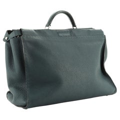 Vintage Fendi Selleria Peekaboo Bag Leather XL Green