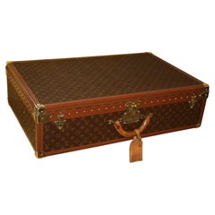 Vintage  Louis Vuitton Suitcase, Alzer 80 Louis Vuitton Suitcase, Large Vuitton Suitcase