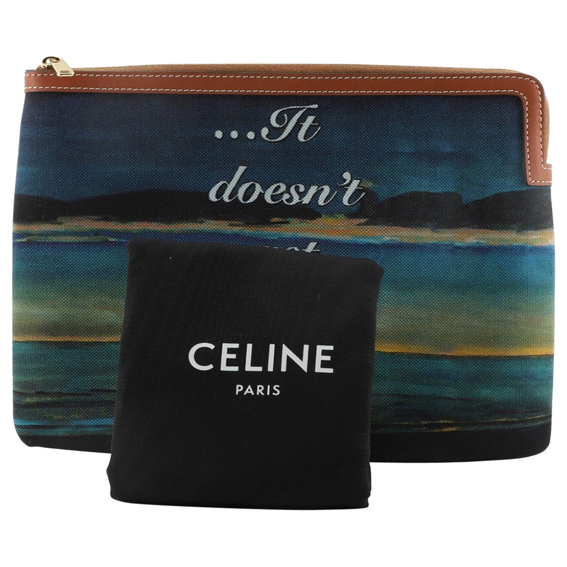 celine zip pouch