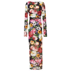 Dolce & Gabbana
Colorful sheer maxi multicolor floral dress